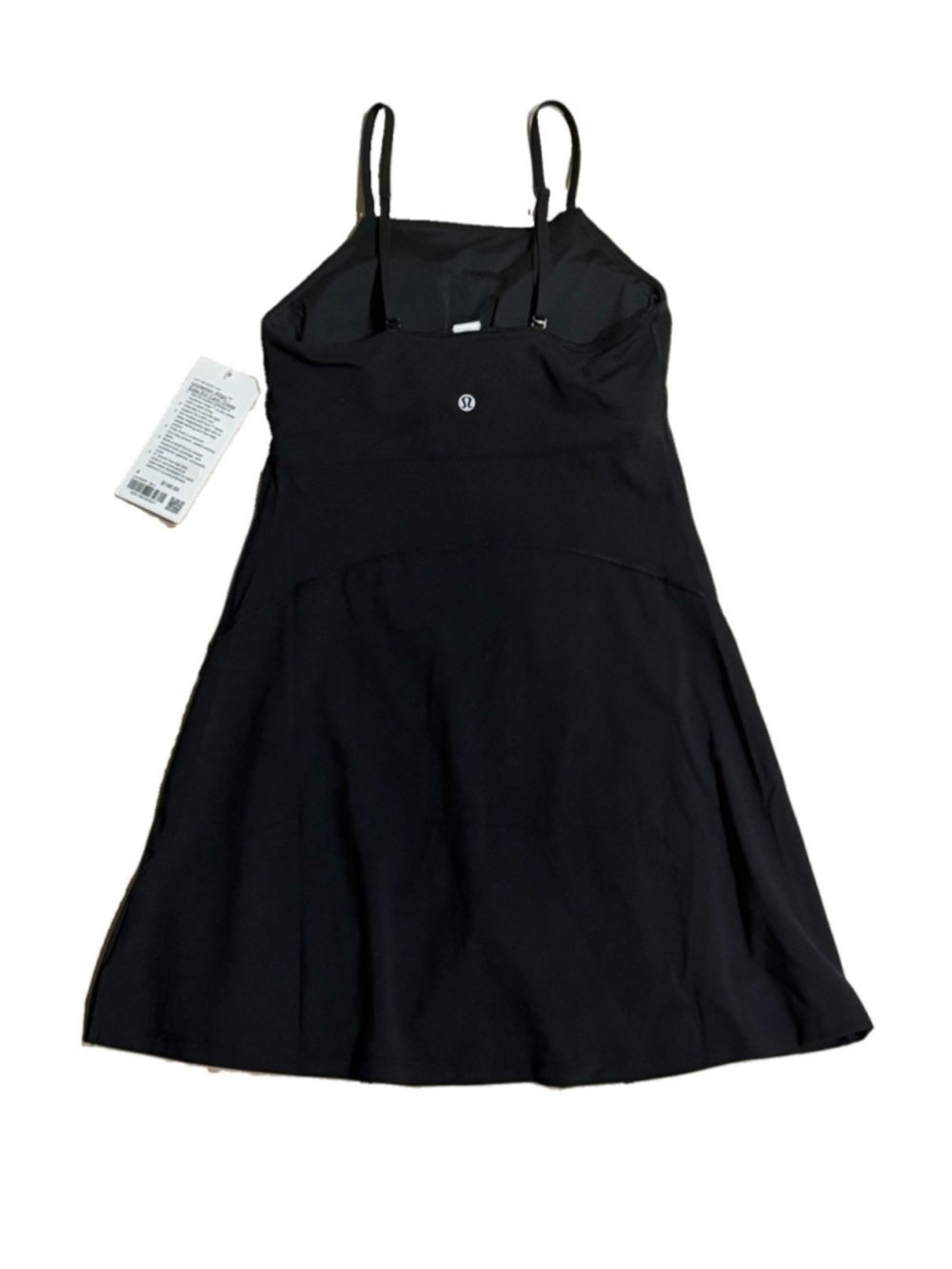 LULULEMON ALIGN SIDE SLIT CAMI DRESS BLACK COLOR SIZE 4